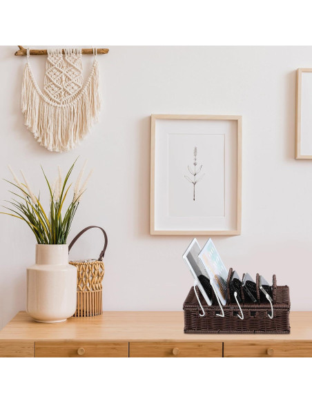 Caja de Gestión de Cables CroBlissful 31.6x19.3x15 cm Café