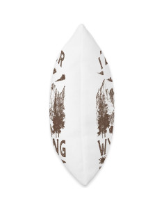 Cojín Vintage 16x16" Excursionistas Wyoming Camping 2