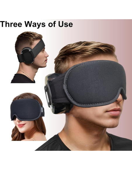 Juego de tapones para oídos y máscara para dormir ZOZZGO