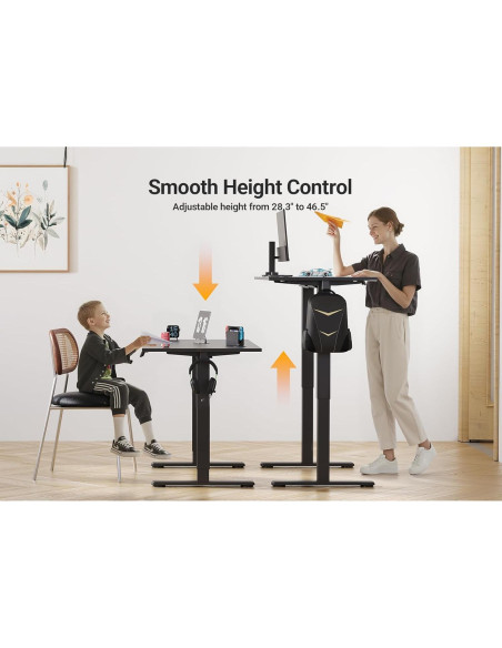 Escritorio de pie eléctrico ajustable Seang P4.01.001.0001 101.6x60.96cm