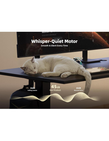 Escritorio de pie eléctrico ajustable Seang P4.01.001.0001 101.6x60.96cm