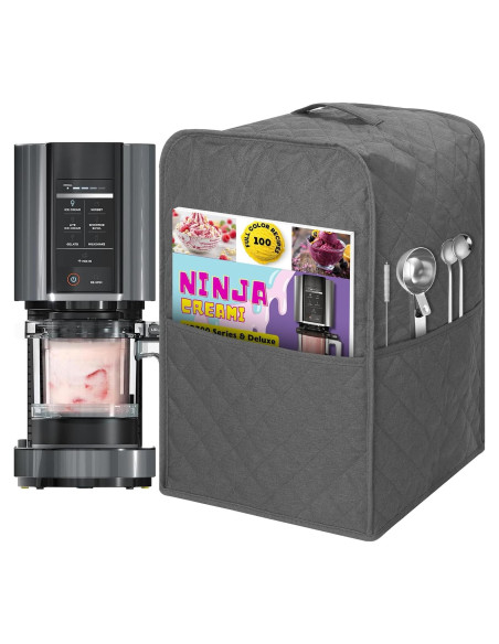 Cubierta de Polvo Ninja para Máquina de Helados Gris 300g