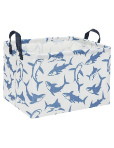 Cesta de Almacenamiento Plegable TIBAOLOVER Tiburón Bebé 38x25cm