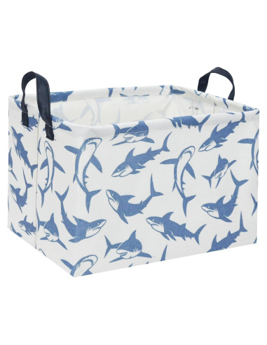 Cesta de Almacenamiento Plegable TIBAOLOVER Tiburón Bebé 38x25cm