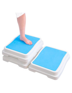 Taburete de Ducha Antideslizante Wefaner 42.9x32.3 cm Azul