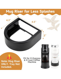 Elevador de Taza para Cafetera Kiicii K-Express y K-Iced 2