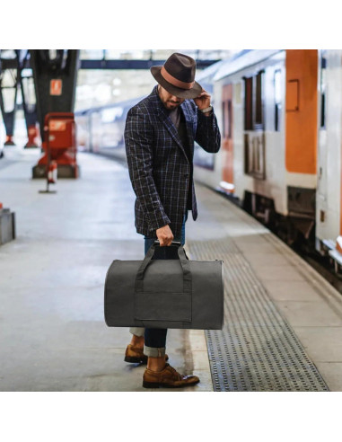 Bolsa de Viaje Convertible Kalawen 45L Negra para Trajes