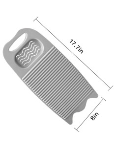 Tablón de Lavar Portátil LLpotata A-Gris 44.96x19.81cm 2