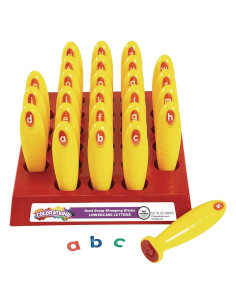 Sellos de Letras Minúsculas Colorations - Set de 26 para Niños