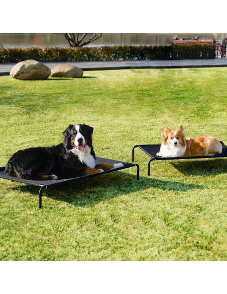 Cama Elevada para Perros EHEYCIGA Mediana 89x56 cm Impermeable