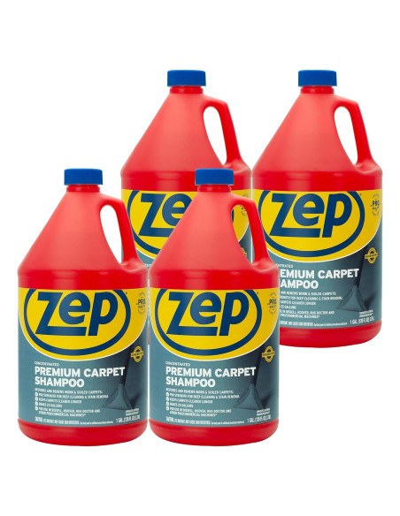 Shampoo Concentrado para Alfombras Zep 1 Galón - Limpieza Profunda