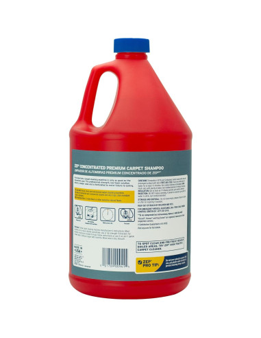 Shampoo Concentrado para Alfombras Zep 1 Galón - Limpieza Profunda