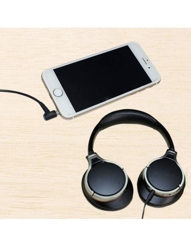 Cable de Reemplazo para Auriculares Sony 120cm Negro