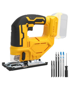 Sierra de calar inalámbrica Dewalt 20V 400W 2700RPM con 6 hojas