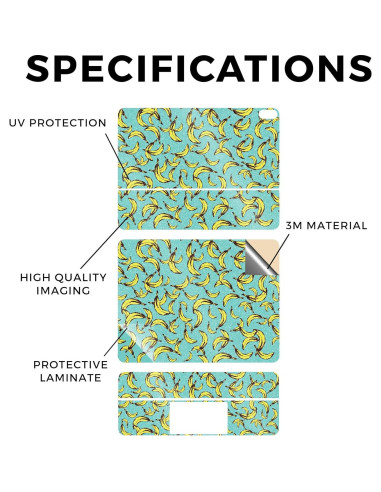 Piel Brillante MightySkins para Apple Magic Keyboard 13" - Plátanos