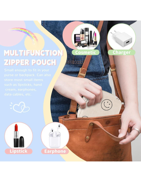 Bolsa de Almacenamiento para Toallas Sanitarias SIDESUGAR Rosa