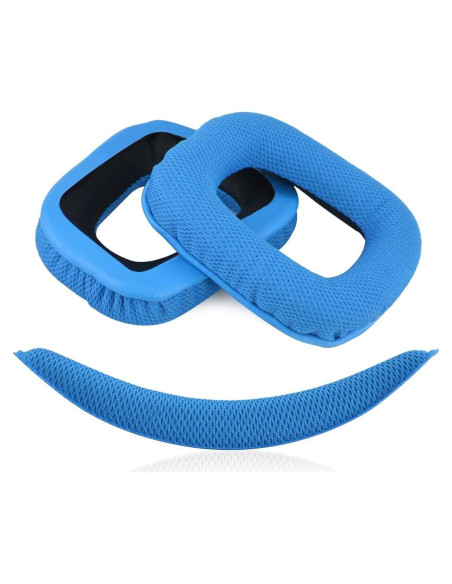 Almohadillas de Oído y Cabeza Geekria para Logitech G430 G930