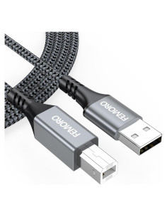 Cable de Impresora USB 1.83m FEMORO A a B 2.0 Alta Velocidad