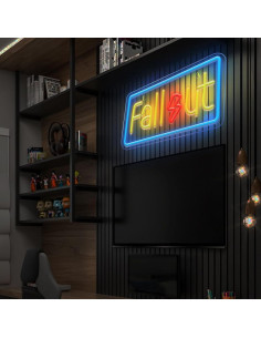 Letrero Neón LED Fallout IMEGINA 35.1x17 cm Decoración 2
