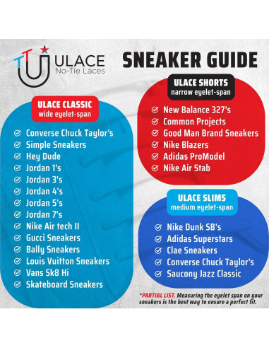 Cintas Elásticas Sin Nudos uLace Slims - 14 Unidades Negro