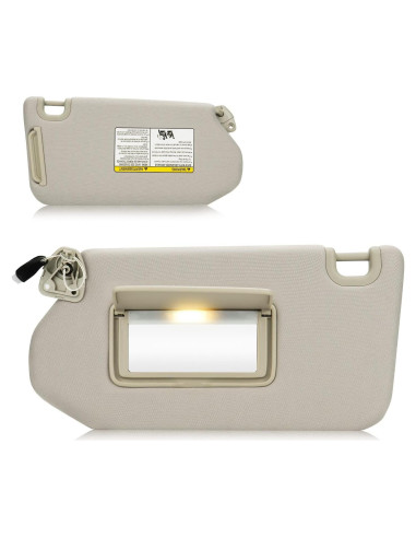 Visera Solar Beige Izquierda AEagle para Nissan Pathfinder 2013-2018