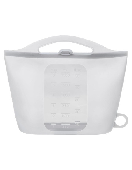 Bolsa de desinfección a vapor DOYOQI 1.5L silicona gris