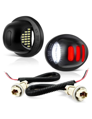 Luces de Placa LED D-Lumina para Ford F150 F250 F350 6500K