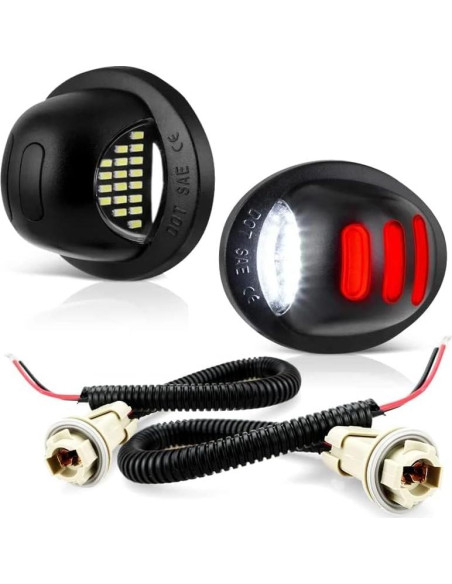 Luces de Placa LED D-Lumina para Ford F150 F250 F350 6500K