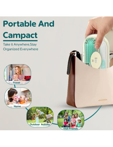 Limpiador Eléctrico de Botellas Genérico 7 en 1 Verde