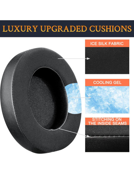 Almohadillas de Reemplazo SOULWIT para Razer Kraken Pro V2