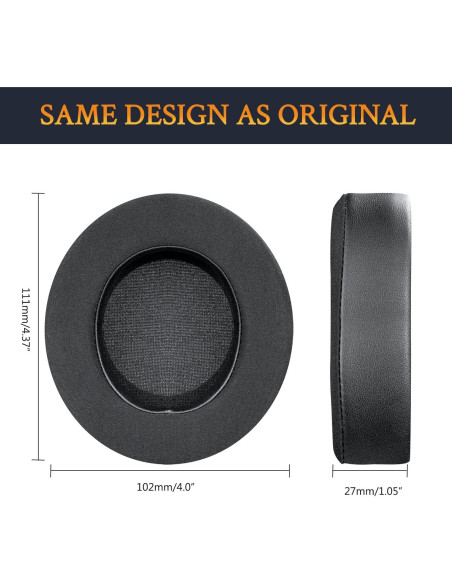 Almohadillas de Reemplazo SOULWIT para Razer Kraken Pro V2