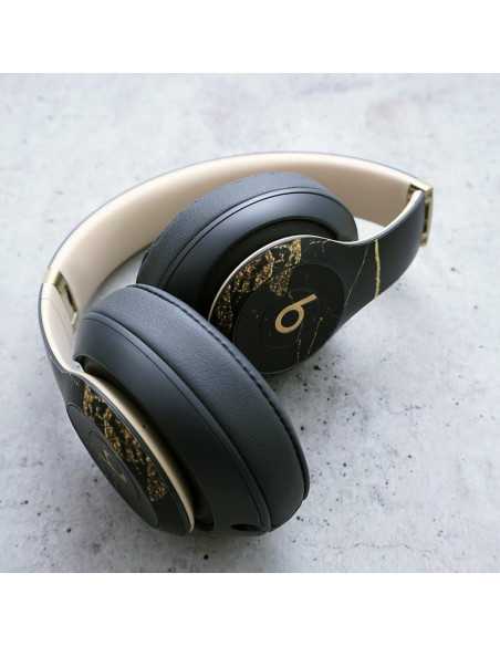 Piel de Vinilo MightySkins para Beats Studio 3 - Ámbar Mármol