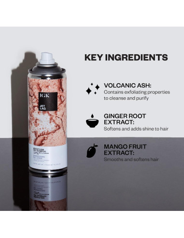 Champú Seco IGK JET LAG 59 ml | Vegano y Libre de Crueldad