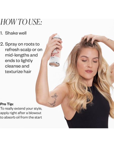 Champú Seco IGK JET LAG 59 ml | Vegano y Libre de Crueldad