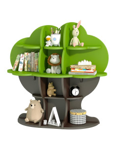 Estantería en forma de árbol NACHES para niños 4 niveles
