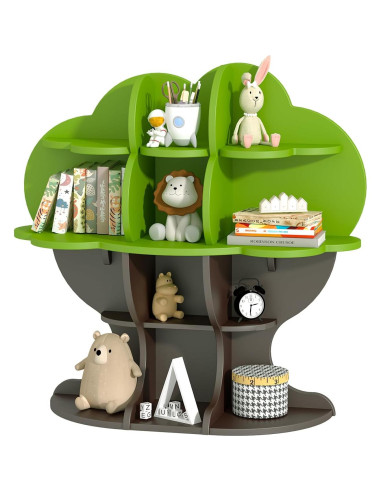 Estantería en forma de árbol NACHES para niños 4 niveles