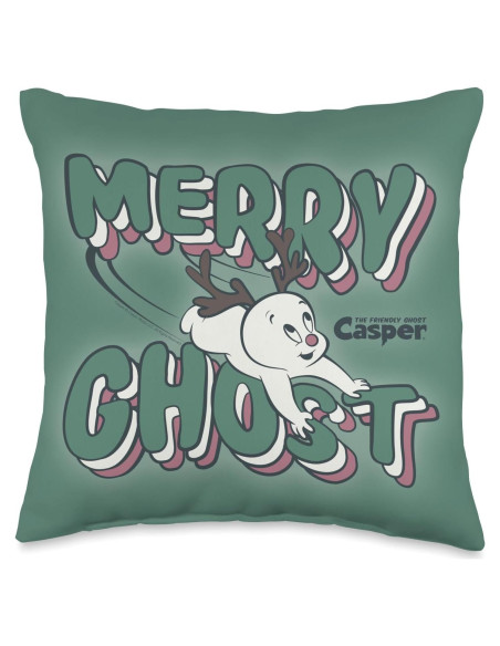 Cojín Cuadrado Vintage Navidad Casper 40.64x40.64 cm Multicolor