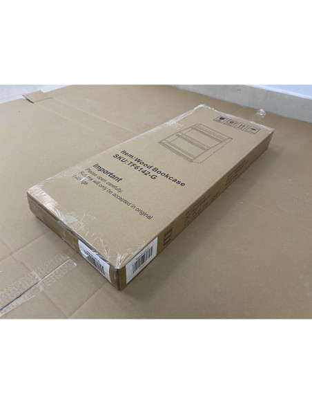 Estantería de Libros Montessori Genérico 3 Niveles Gris 58x18x80cm