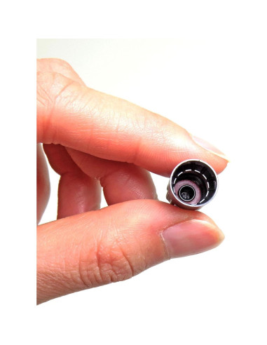 Paquete de 8 Tapas de Válvula de Neumático ADIOPro - Plástico Negro