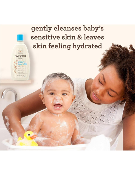 Baño de Burbujas Aveeno Baby 567 ml Piel Sensible Hipoalergénico
