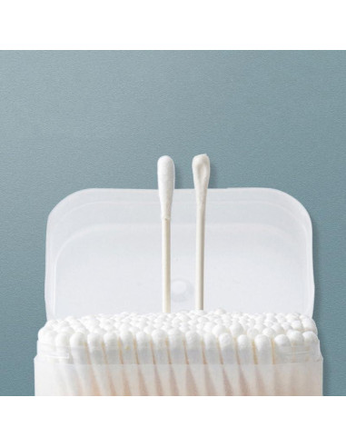 Bastoncillos de Algodón Toddmomy 200pcs para Bebés y Niños