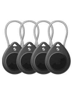 Soporte Impermeable para Airtag Natuvee 4-Pack Antipérdida
