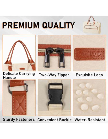 Bolsa de Ropa de Viaje GMAK 121.2 cm Plegable Beige