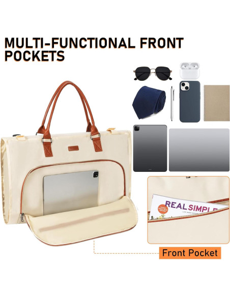 Bolsa de Ropa de Viaje GMAK 121.2 cm Plegable Beige