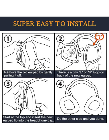 Almohadillas de Enfriamiento de Gel SOULWIT para Turtle Beach