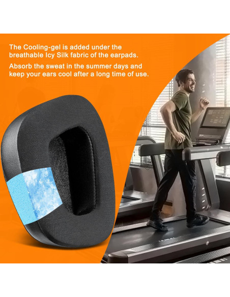 Almohadillas de Enfriamiento de Gel SOULWIT para Turtle Beach