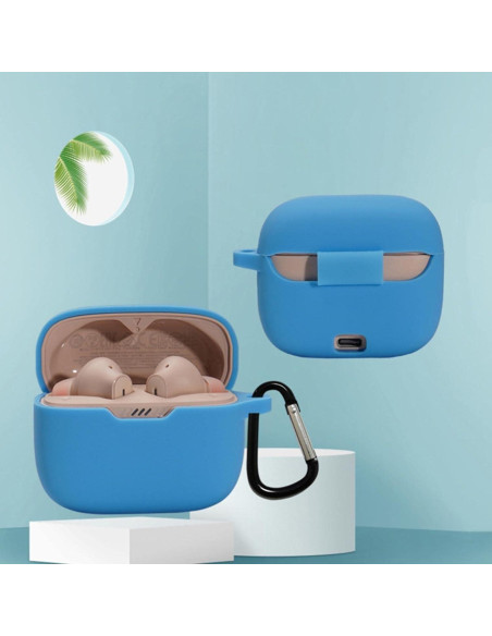 Funda de Silicona para Auriculares JBL Tune 230NC TWS - Negra