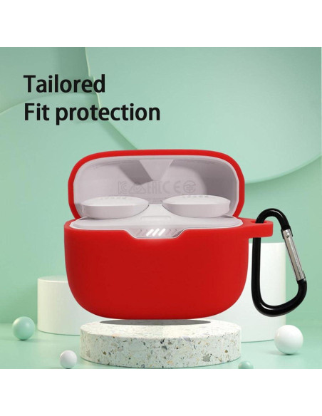 Funda de Silicona para Auriculares JBL Tune 230NC TWS - Negra