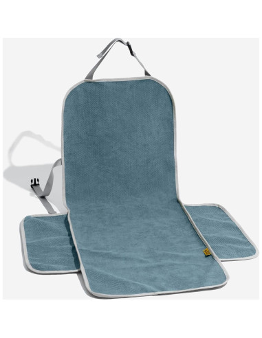 Funda de Asiento de Coche para Perros FUNNY FUZZY Azul 45x46cm