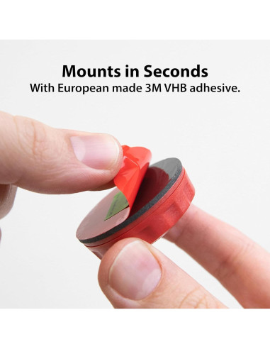 Soporte AirTag Milwaukee TagVault Superficie 4 Paquete IP68